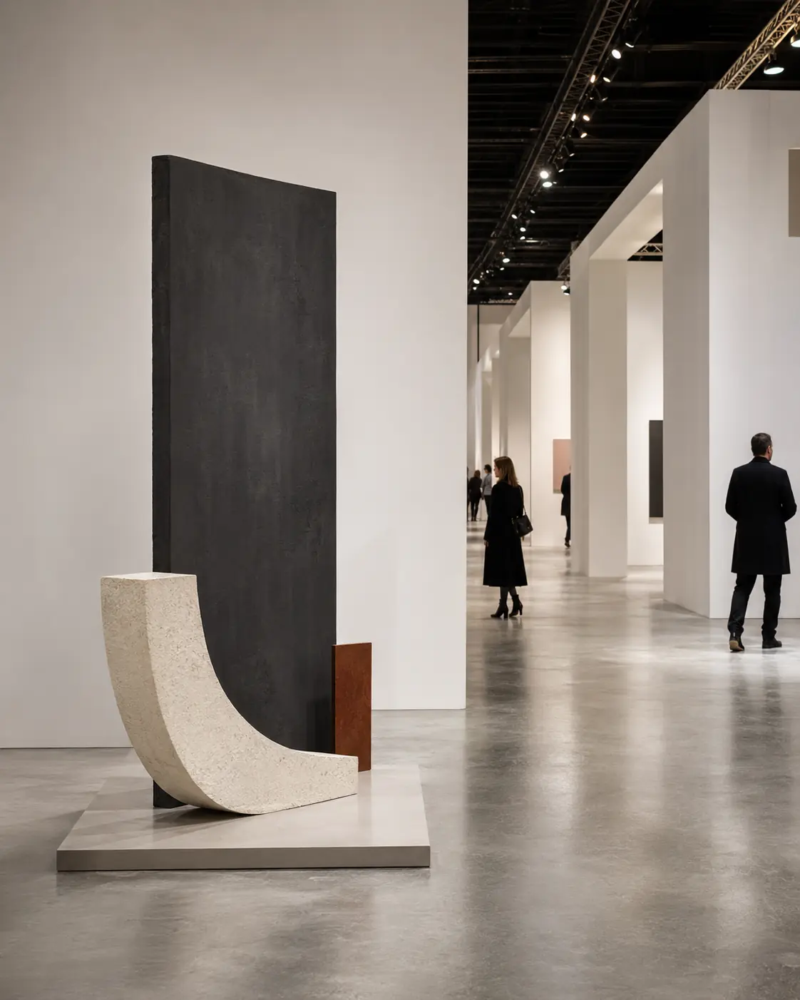 Évocation éditoriale originale d’une foire d’art contemporain à Paris